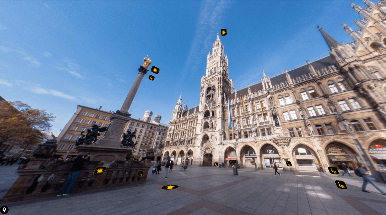 Виртуальная экскурсия по городу - Старый город Мюнхена