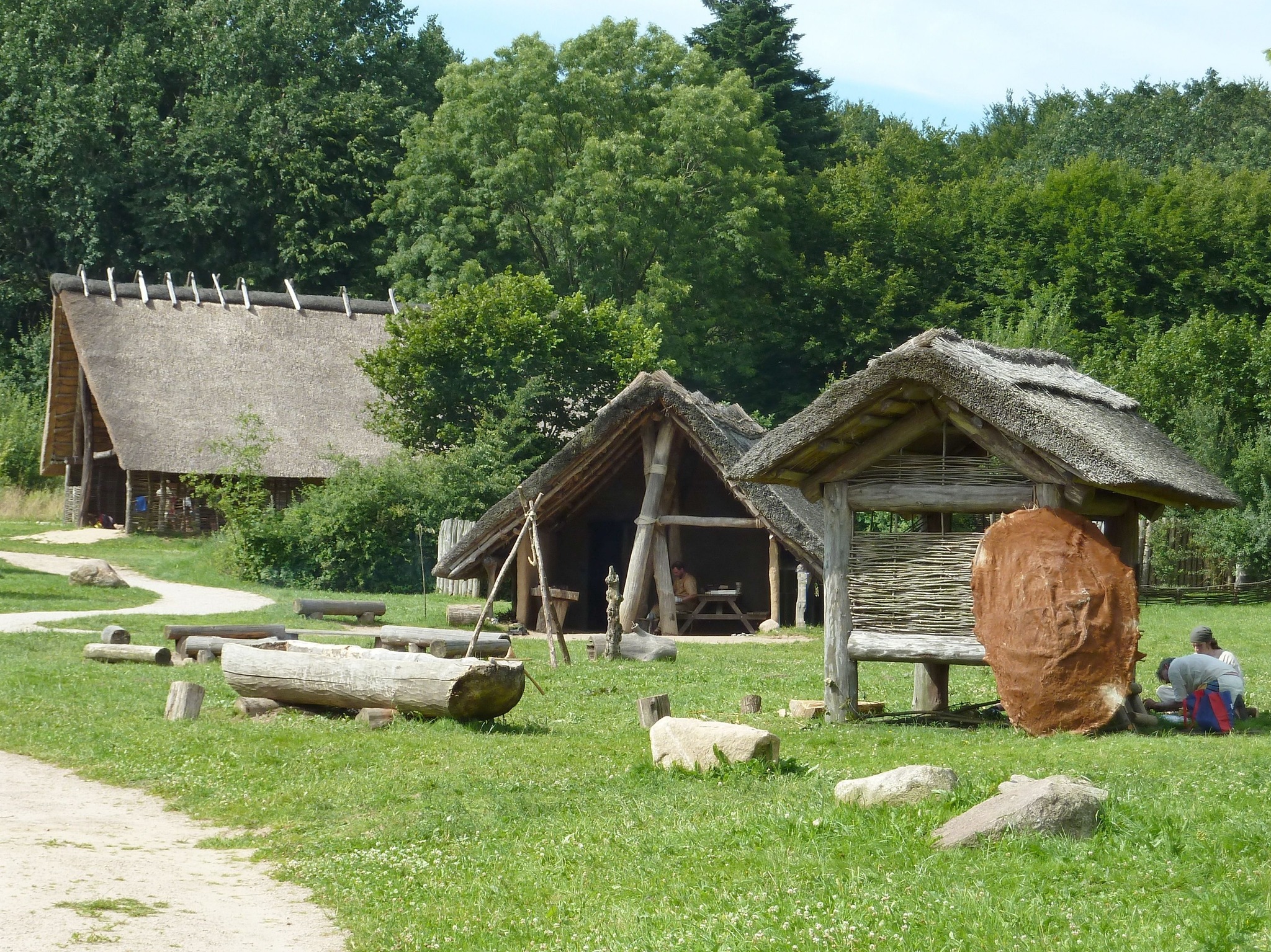 Blick in den Steinzeitpark